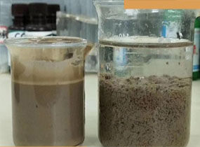 洗沙污水對比圖